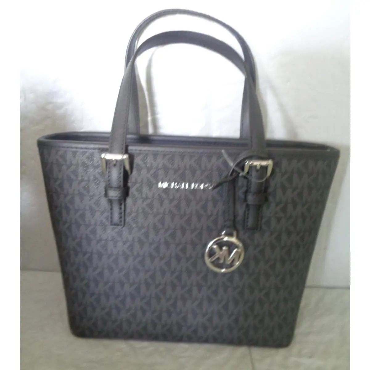 Michael Kors - Jet Set Travel - Extra Small Carryall - Black - Top Zip Tote