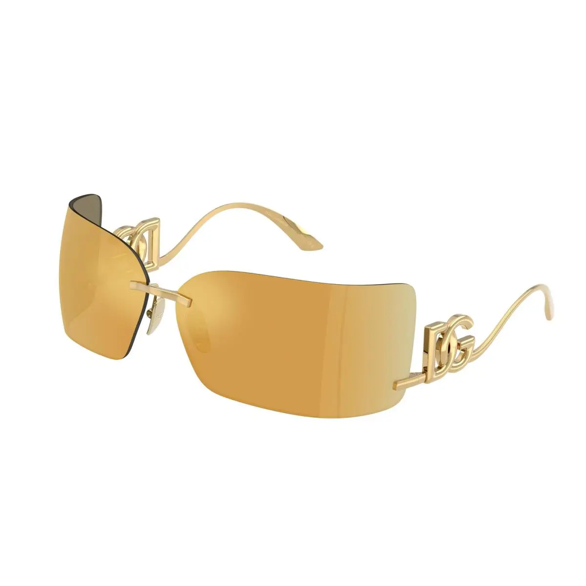Dolce Gabbana 2319 Sunglasses 02/5A Gold