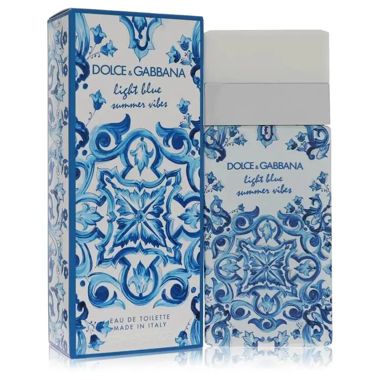 Light Blue Summer Vibes by Dolce Gabbana Edt Spray For Women 100 ML 3.3 FL OZ