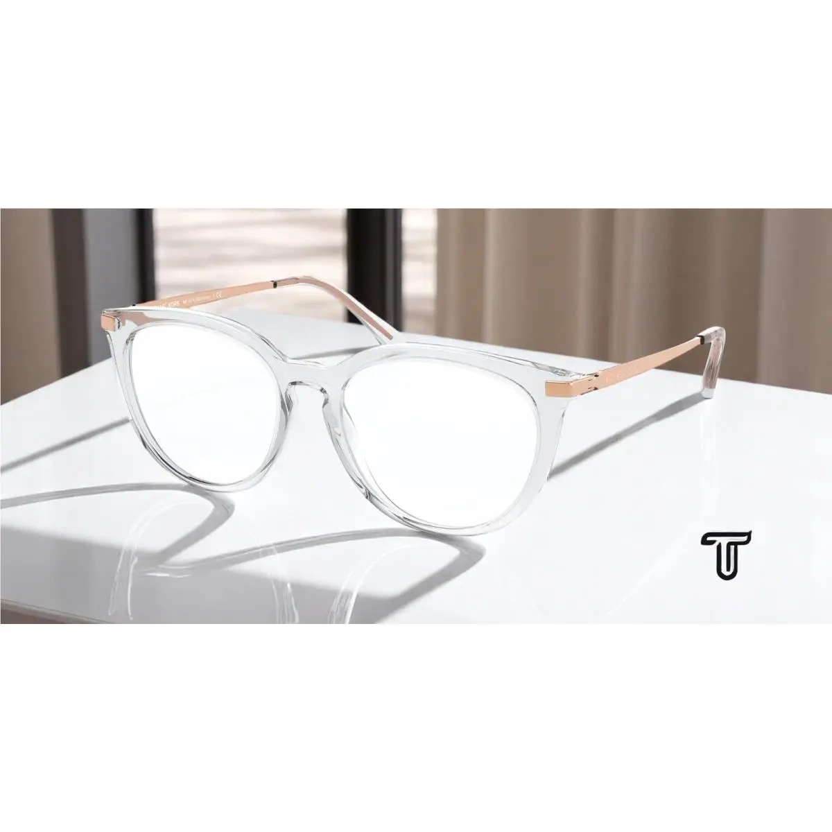Michael Kors MK4074 3050 Square Clear Demo Lens 51 mm Women`s Eyeglasses
