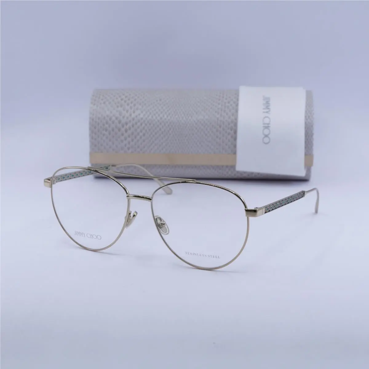 Jimmy Choo JC216 0PEF 00 Gold/green 58mm Eyeglasses