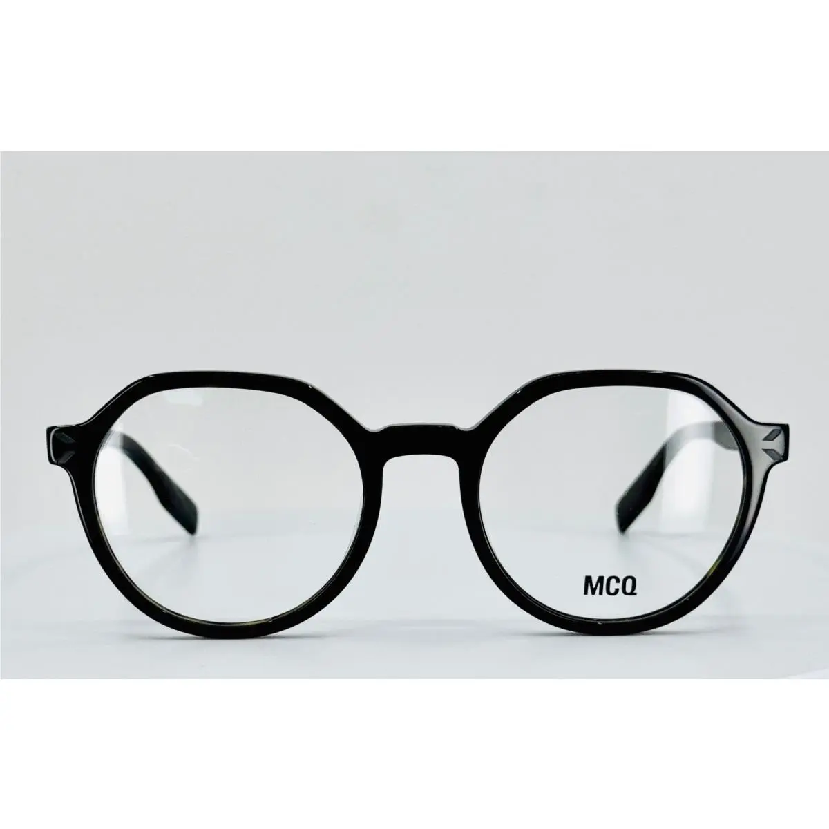 Alexander Mcqueen MQ0306O 002 Brown Tortoise Round Eyeglasses 51-20-140 B:46 A