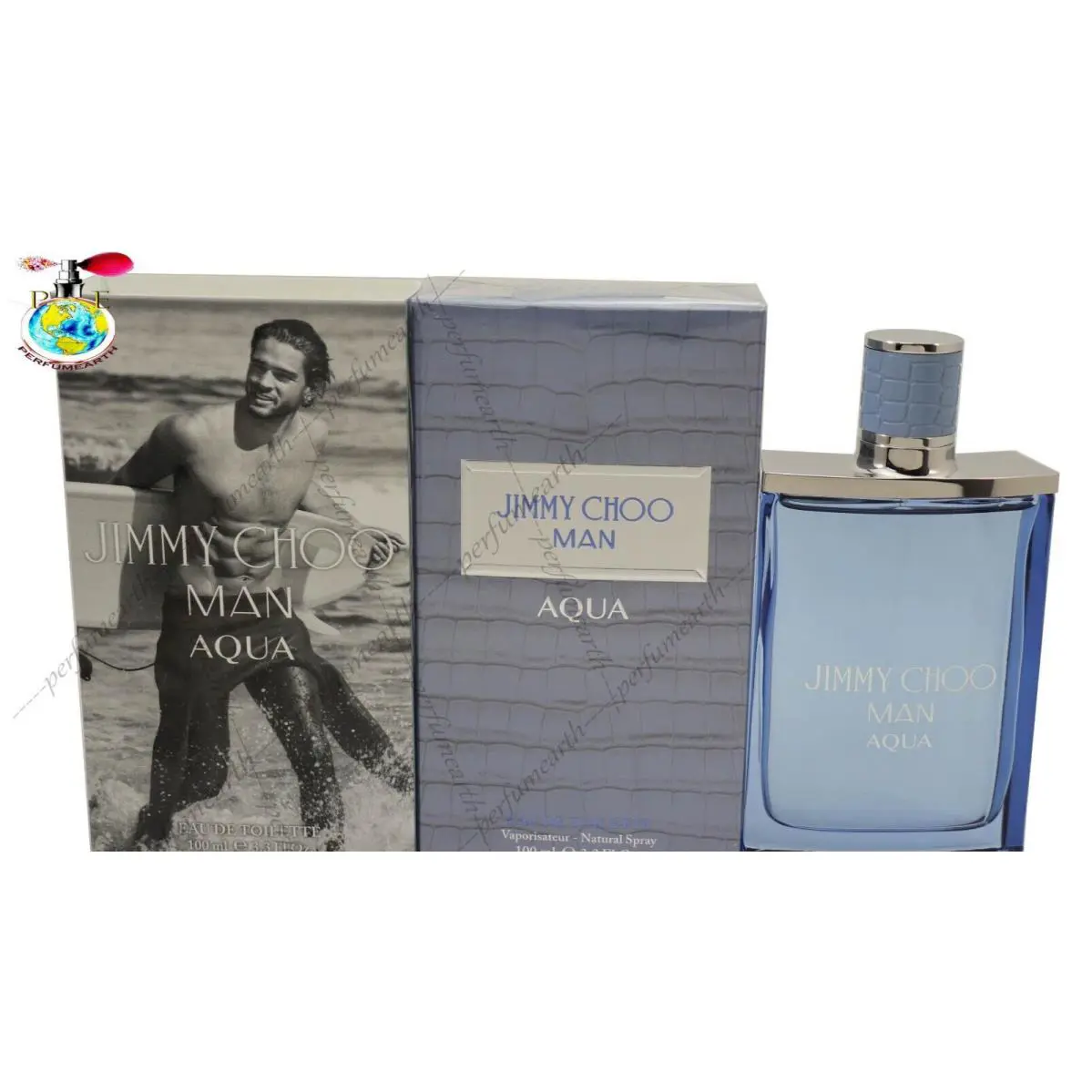 Jimmy Choo Man Aqua By Jimmy Choo 1.0 oz/30 Ml. Edt Spray For Men