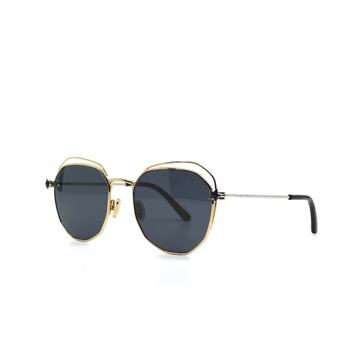 Jimmy Choo Franny/s Gold Grey Women`s Sunglasses