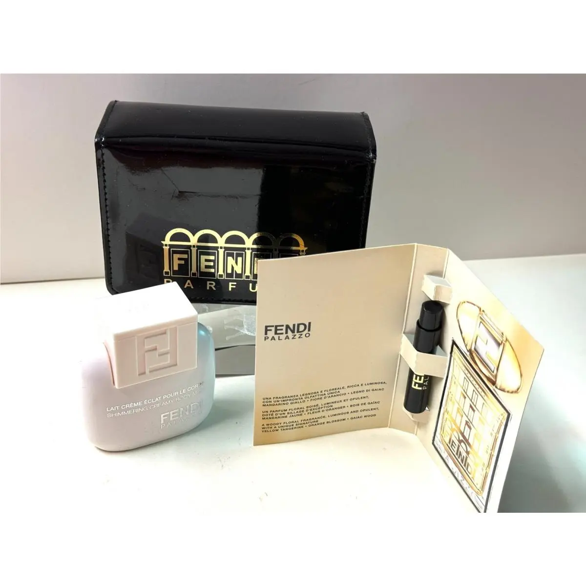 Fan di Fendi Body Milk by Fendi sz 2 oz+1 x Fendi Palazzo Edp 1 x ml