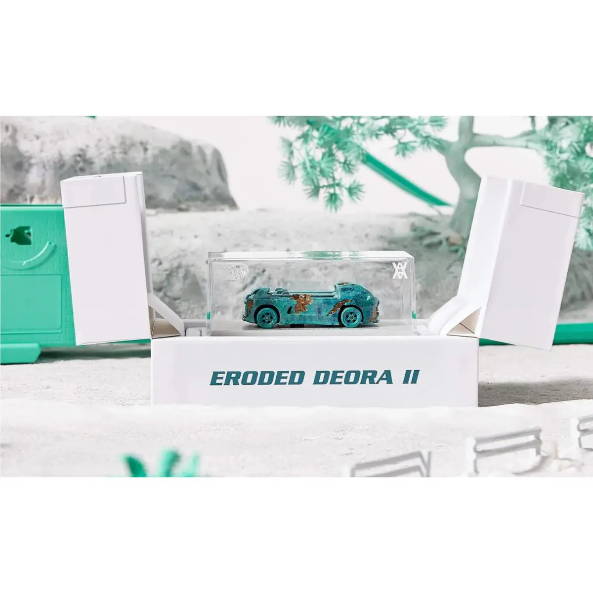 Hot Wheels x Daniel Arsham Eroded Deora II Mattel Creations