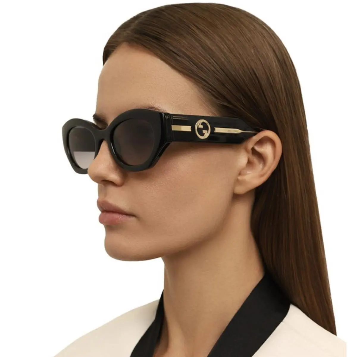 GG1553S-001-52 Sunglasses 52mm by Gucci