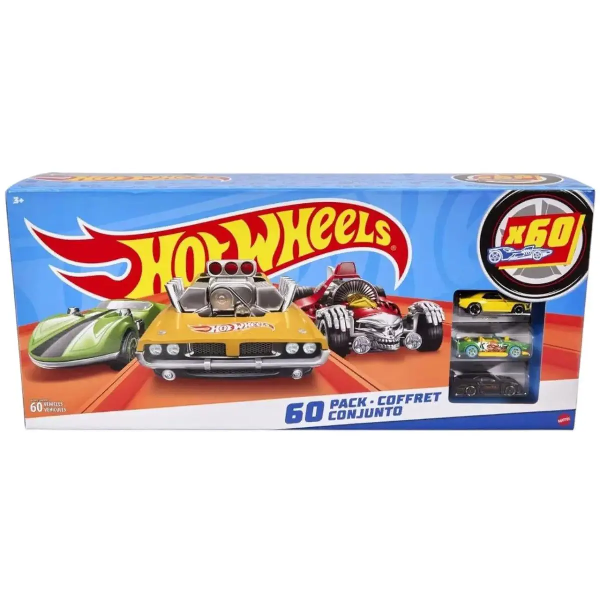 Hot Wheels 60 Pack Die Cast Cars Collection Set Assorted Vehicles