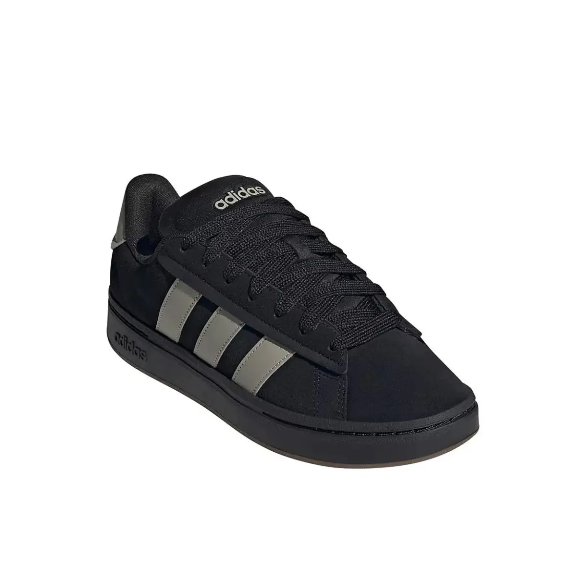 Adidas Men Grand Court Alpha Low Retro Classic Shoes Sneakers - Black