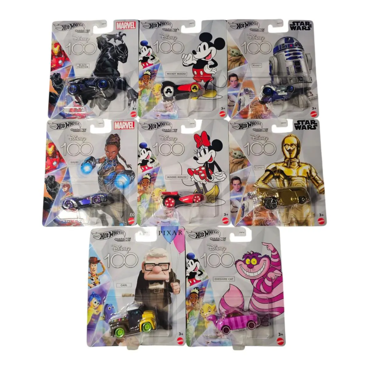 Hot Wheels Cars Disney Toys Die-cast Vehicle 100 Years Mickey Mouse Star Wars