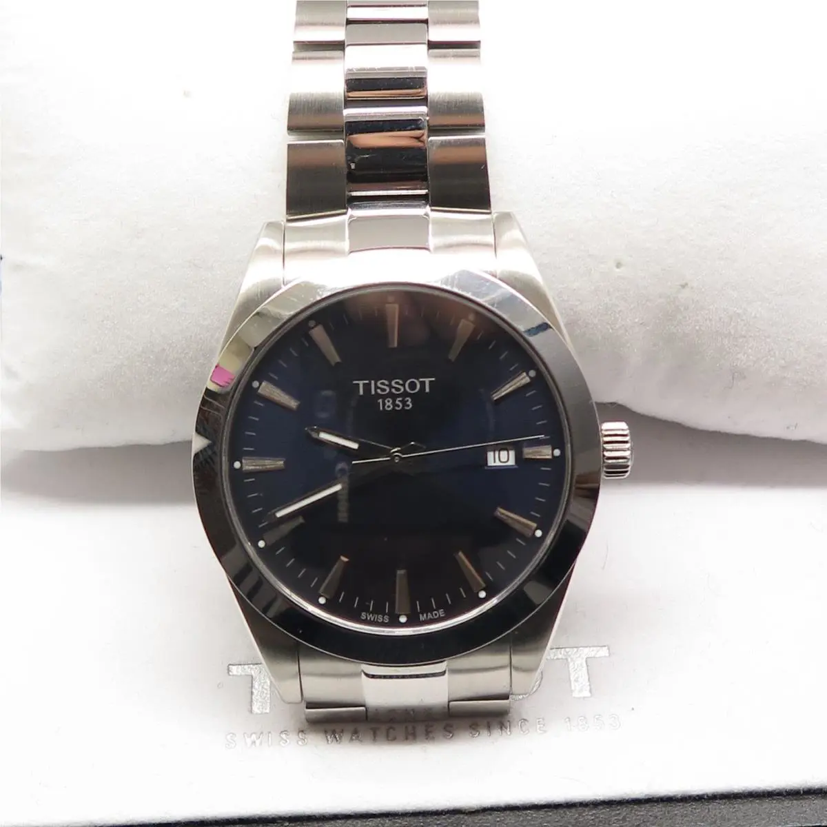 Tissot 1853 Gentleman Stainless Steel Dress Men’s Watch - Gray Steel