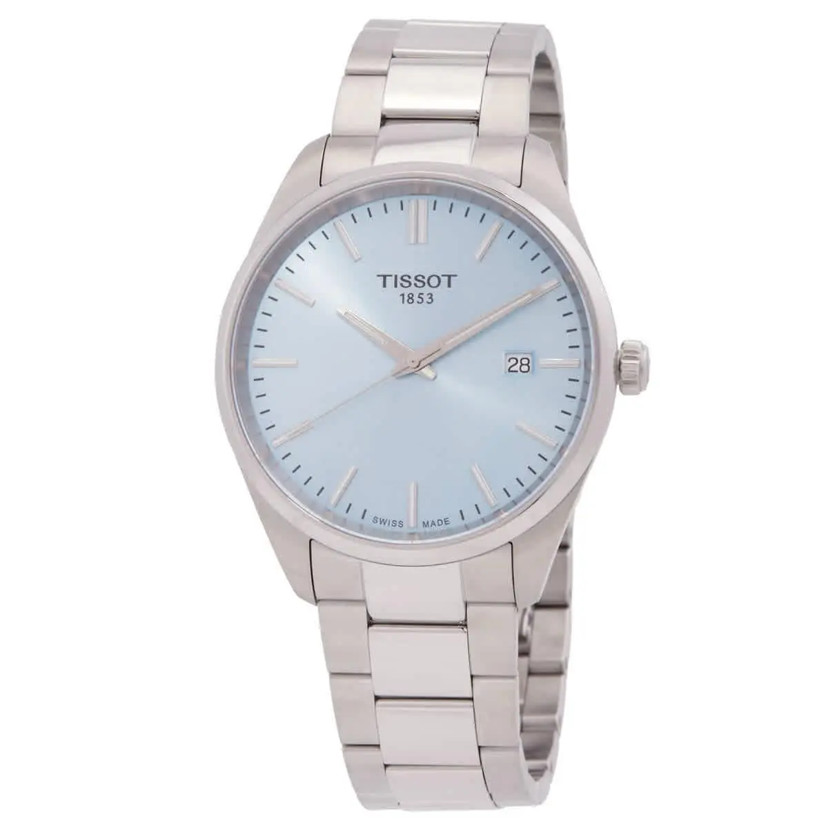 Tissot PR 100 Quartz Ice Blue Dial Men`s Watch T1504101135100