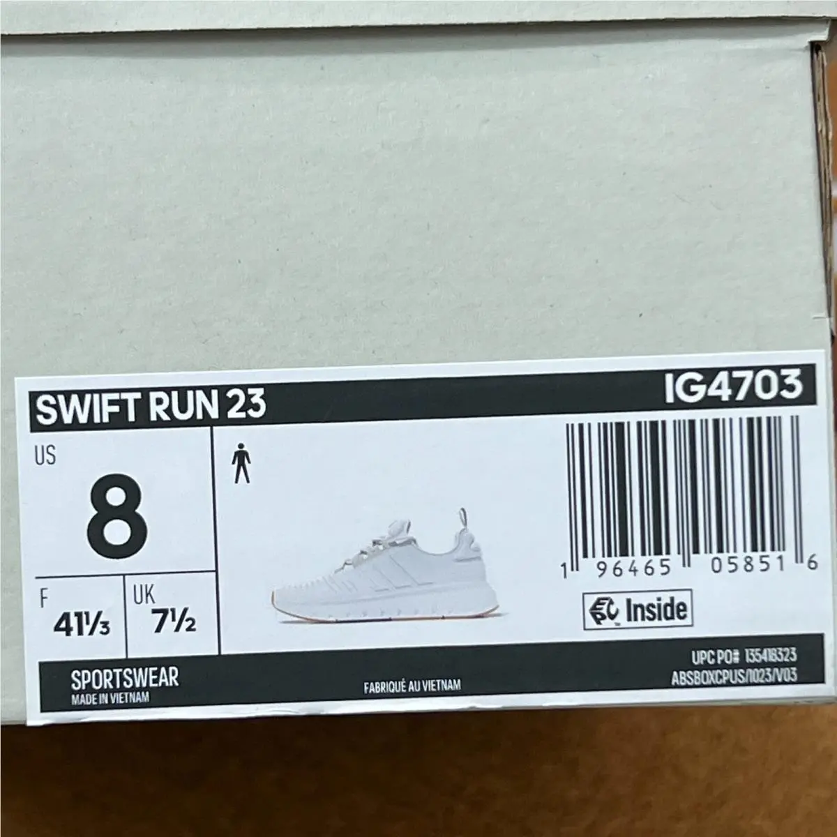 Adidas shoes - adidas Swift Run - Swift Run - IG4703 - White 8