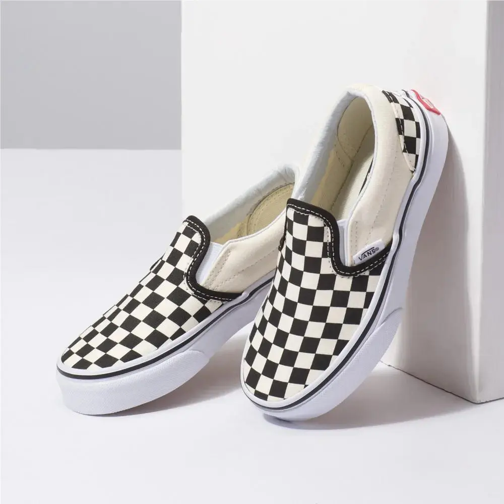 Vans shoes - Classic Slip-On - Classic - VN000EYEBWW - Black/ White Checkerboard 3