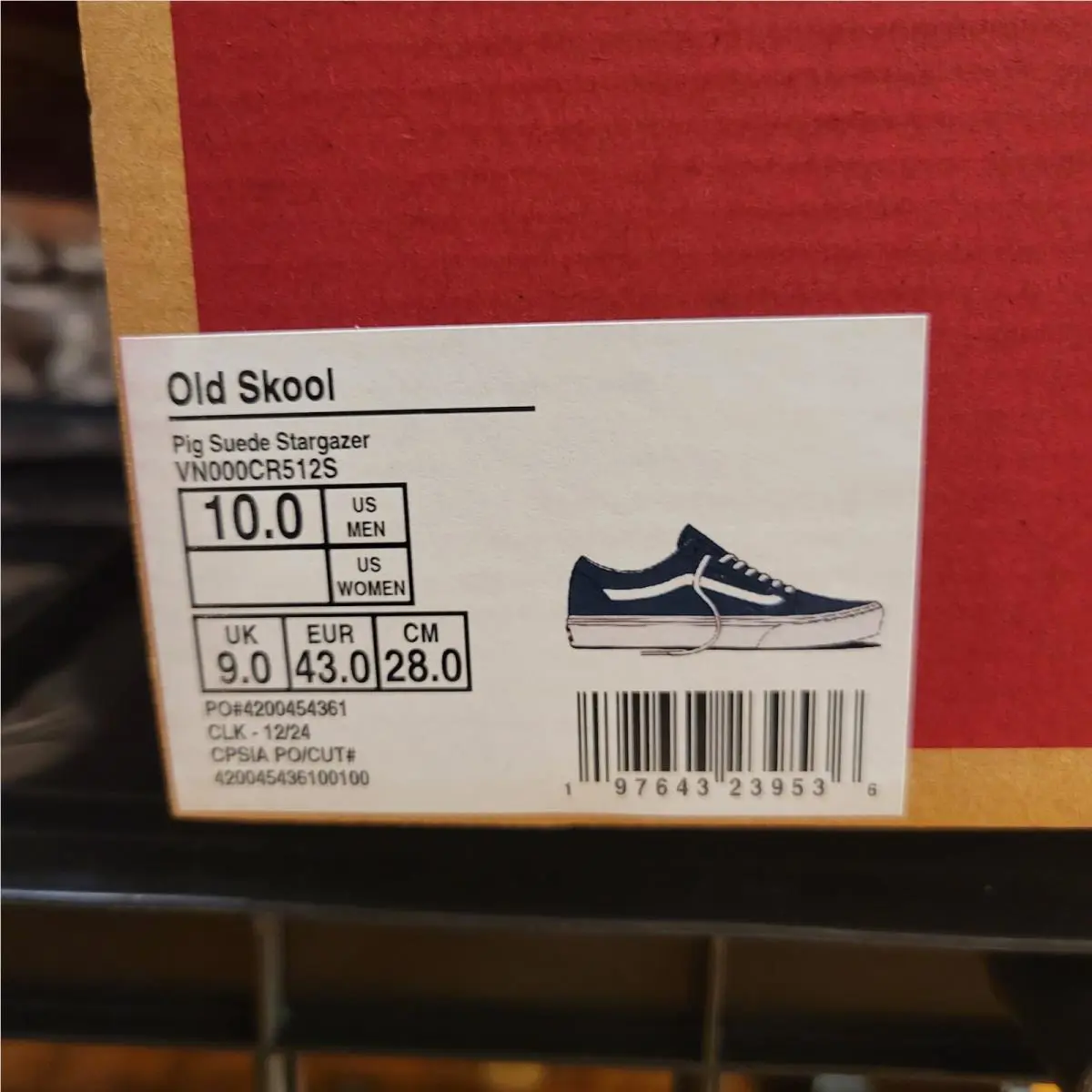 Vans shoes - VANS Old Skool - Old Skool - VN000CR512S - Blue 4