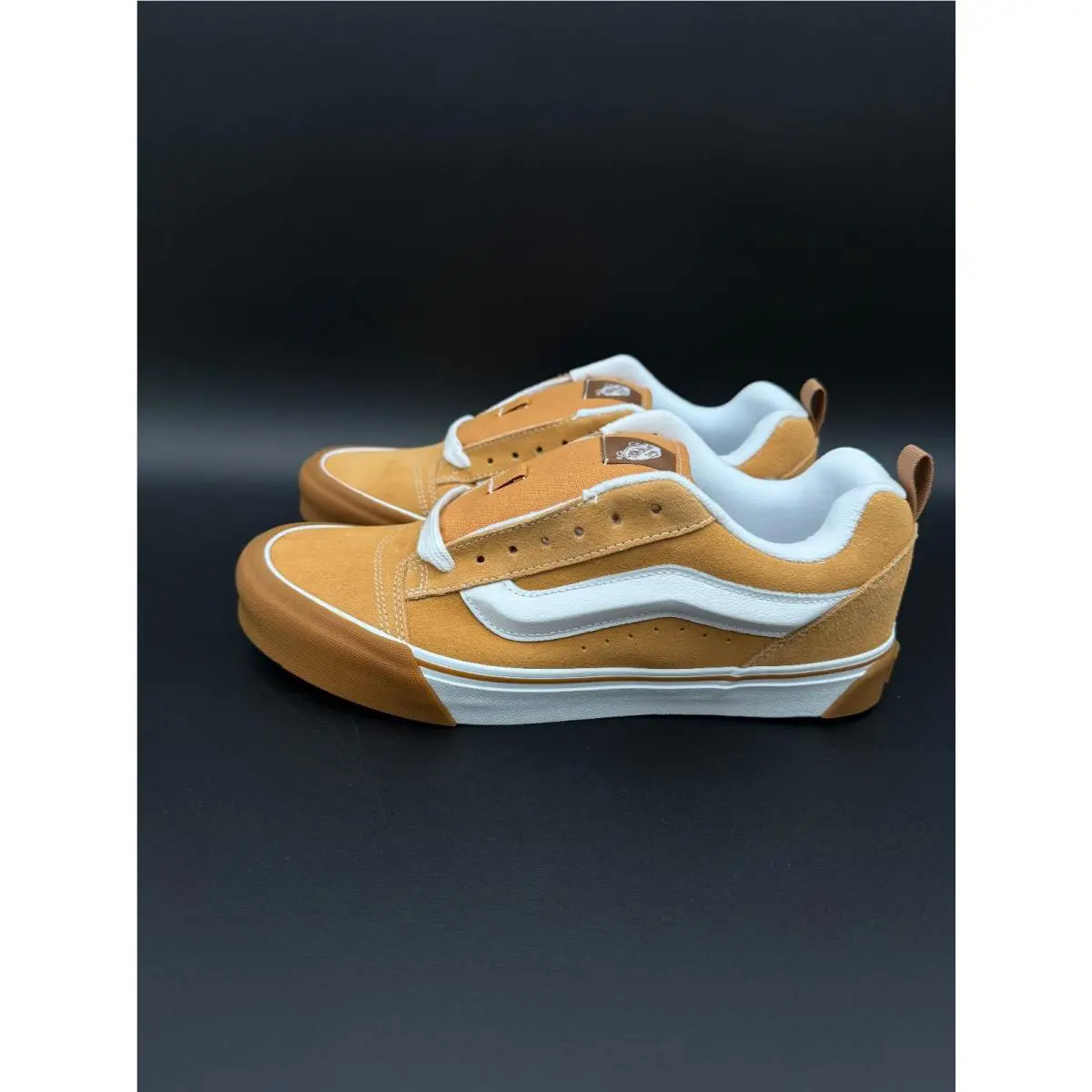 Vans shoes - VANS Knu Skool - Knu Skool - VN0009QCBLS - Yellow 0