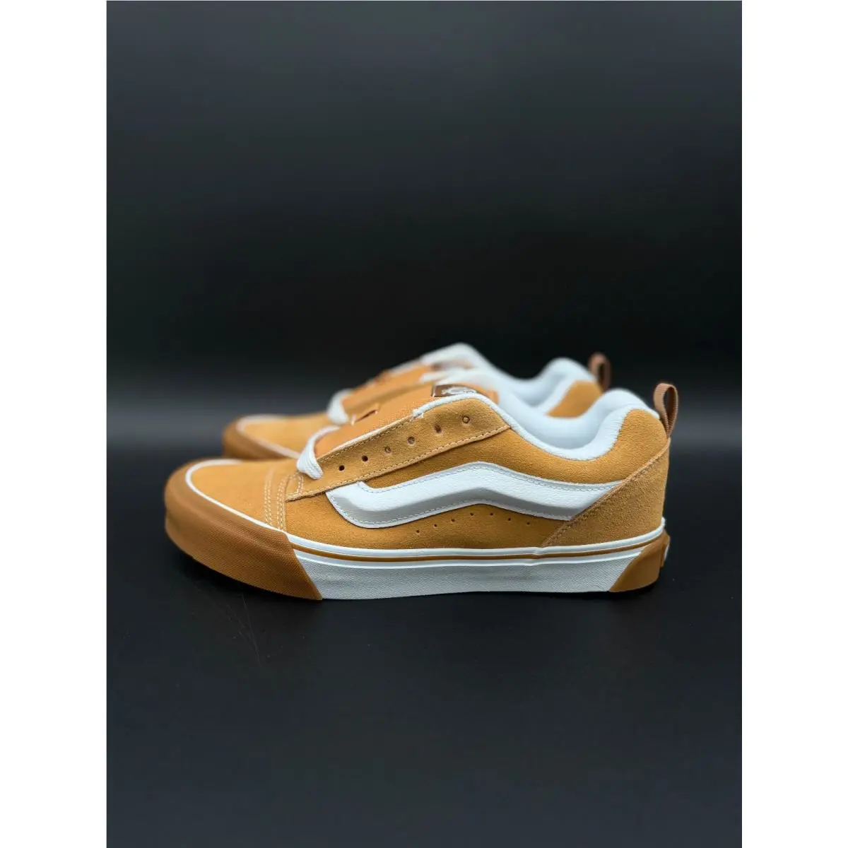 Vans shoes - VANS Knu Skool - Knu Skool - VN0009QCBLS - Yellow 4
