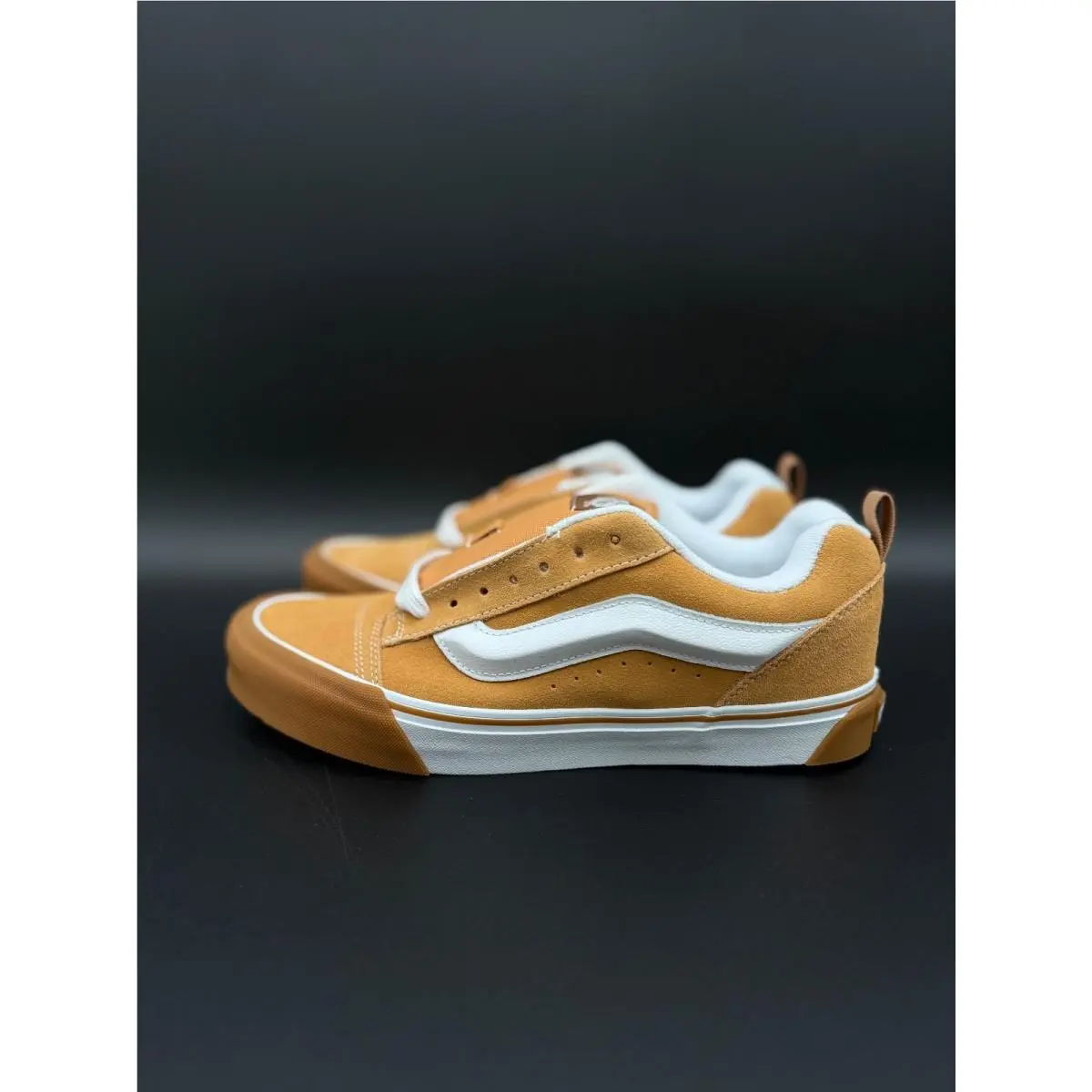 Vans shoes - VANS Knu Skool - Knu Skool - VN0009QCBLS - Yellow 14