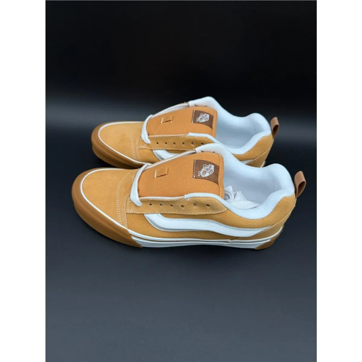 Vans shoes - VANS Knu Skool - Knu Skool - VN0009QCBLS - Yellow 16