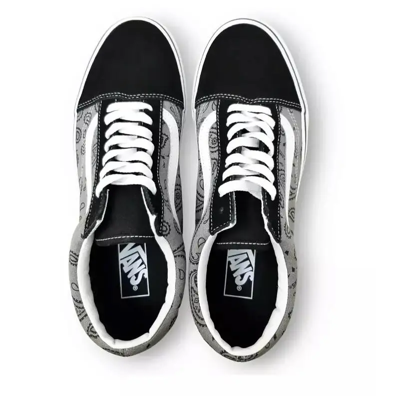 Vans shoes - VANS Old Skool - Old Skool - VN-0005UFBQJ - Grey/White 3