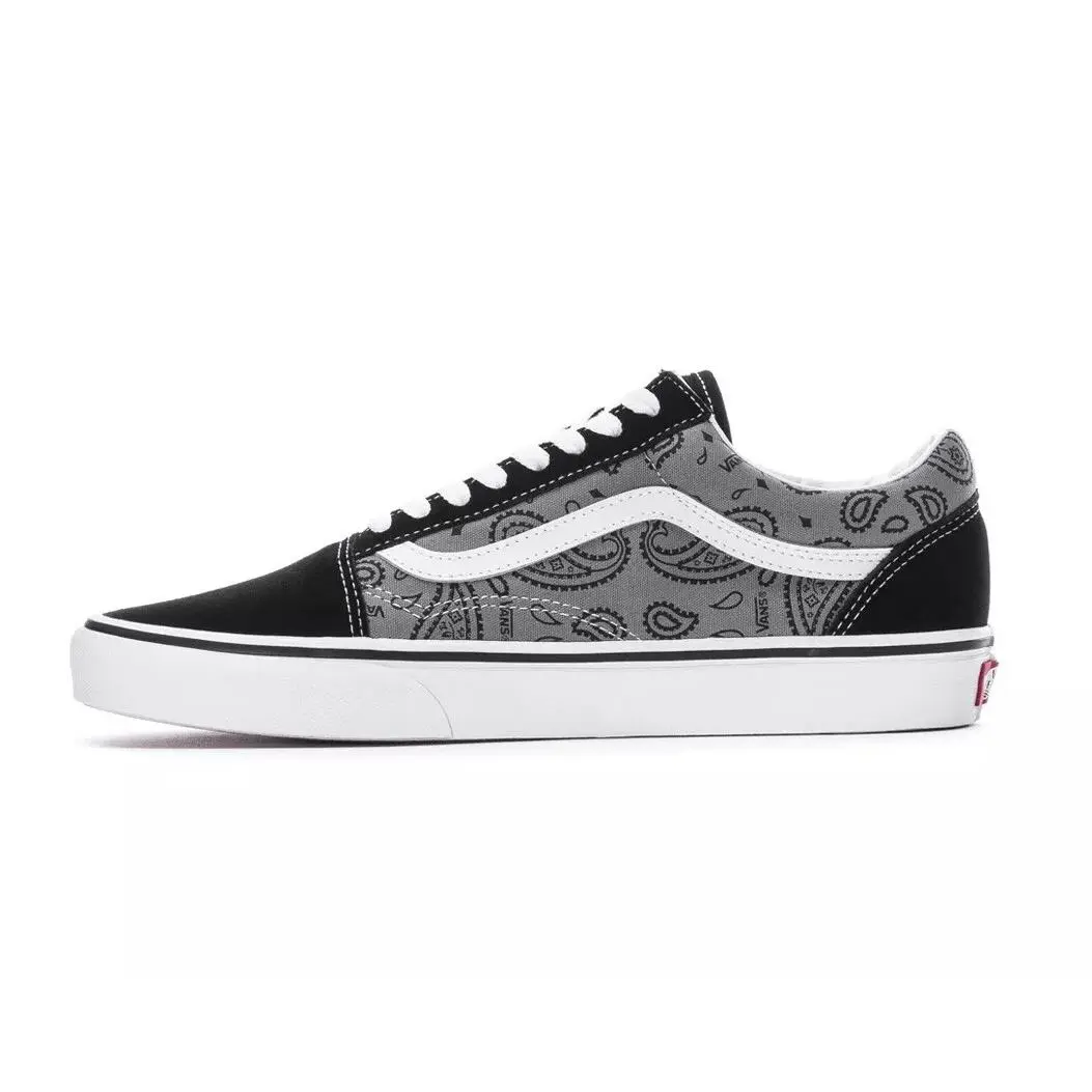 Vans shoes - VANS Old Skool - Old Skool - VN-0005UFBQJ - Grey/White 4