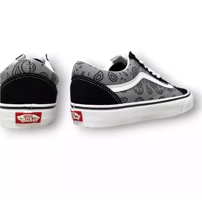 Vans shoes - VANS Old Skool - Old Skool - VN-0005UFBQJ - Grey/White 2