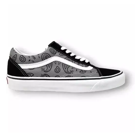 Vans shoes - VANS Old Skool - Old Skool - VN-0005UFBQJ - Grey/White 8