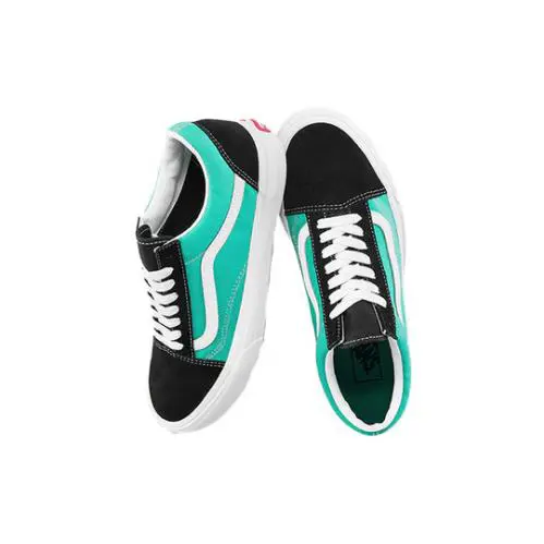 Vans shoes - VANS Old Skool - Old Skool - VN-0A3WKT4FV - Black/Waterfall 2