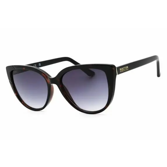 Reaction KC2970­ 31W Cat Eye Dark Havana/smoke Sunglasses Frame by Kenneth Cole