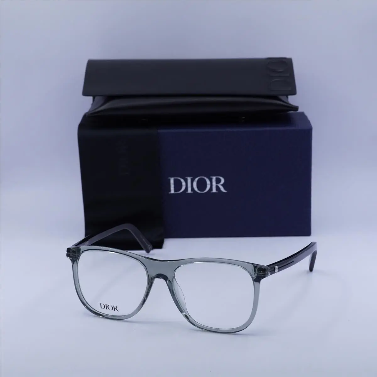 Dior Dioressentialo S3I 4500 Transparent Light Grey 55mm Eyeglasses