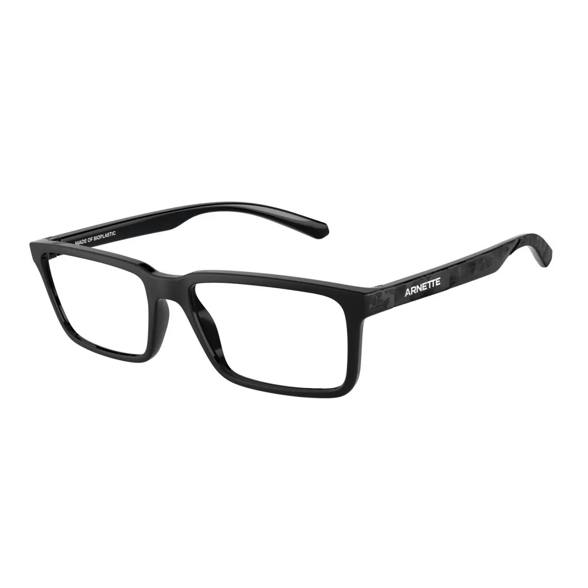 Rectangle Man Eyeglasses 0AN7253 2941 53mm Wine - Transparent Lens by Arnette