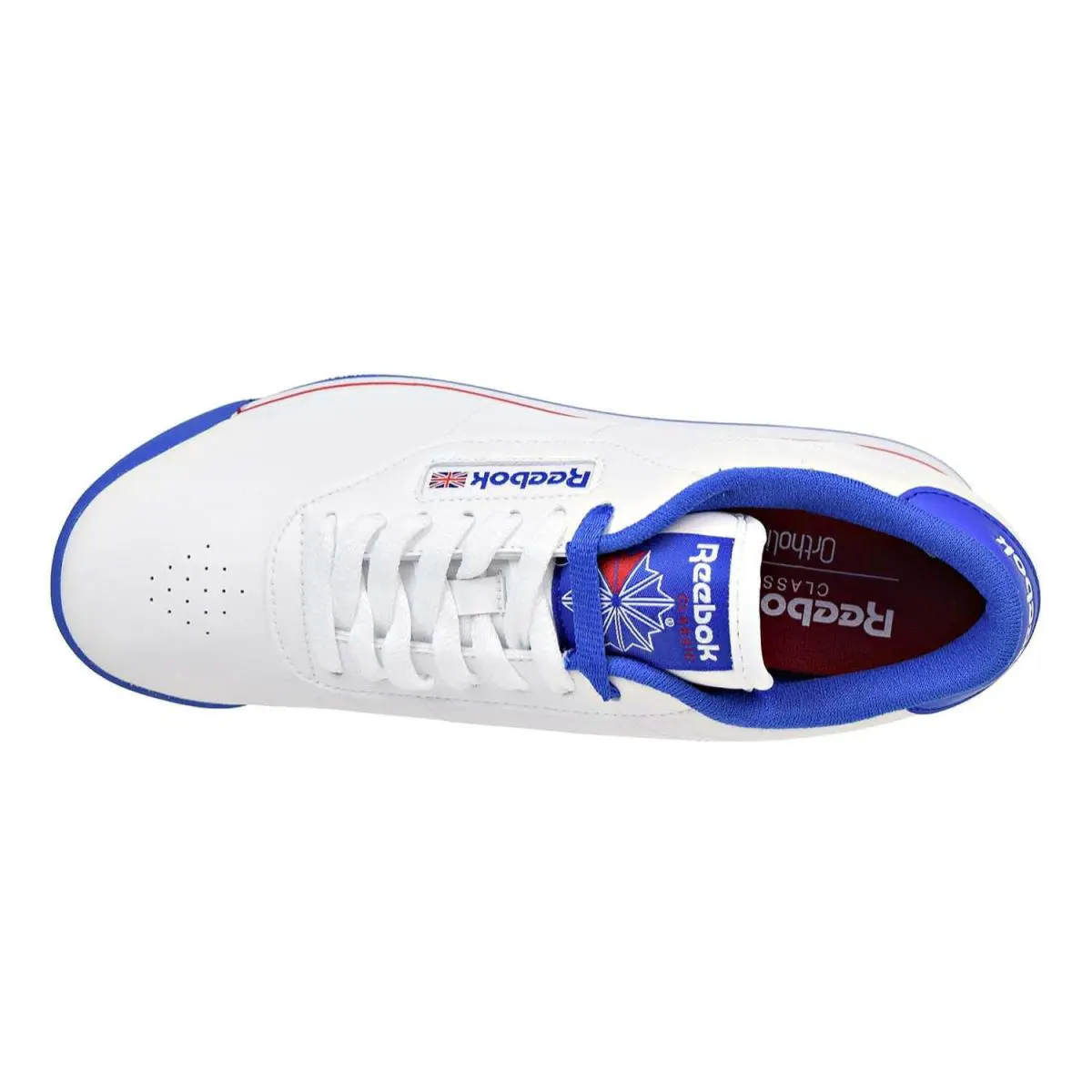 Reebok shoes - White/Tetra Blue/Excellent Red 3