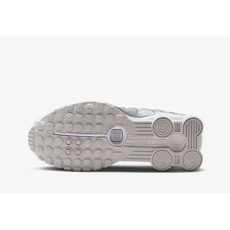 Nike shoes - Nike Shox R4 - Shox - WHITE /METALLIC SILVER WHITE 4