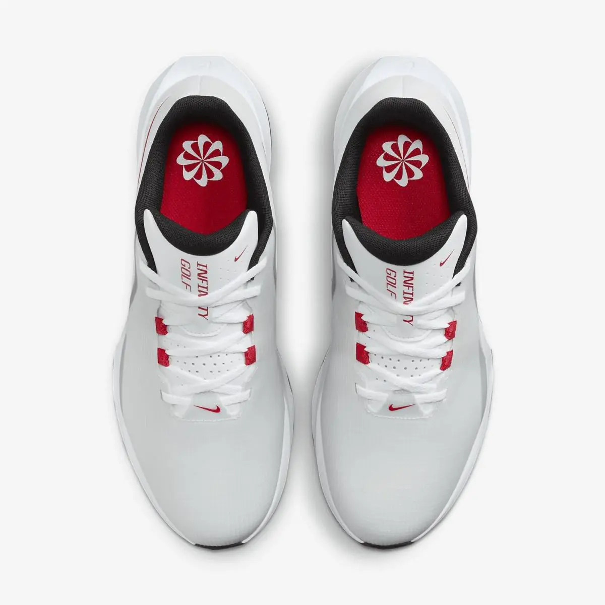 Nike shoes - White/University Red-Pure Platinum-Black 2