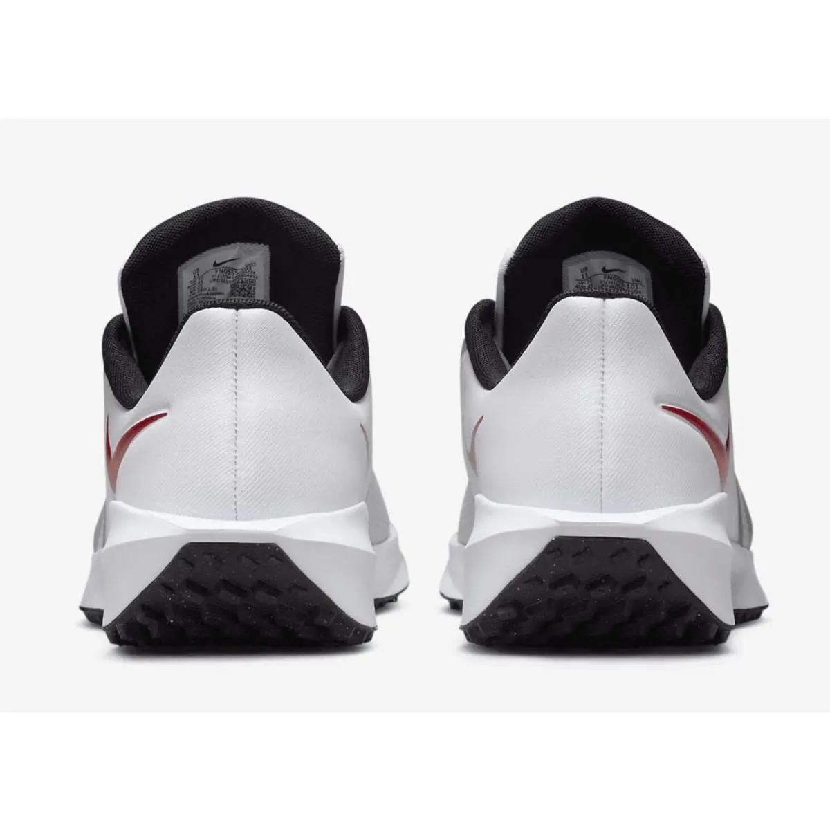 Nike shoes - White/University Red-Pure Platinum-Black 4