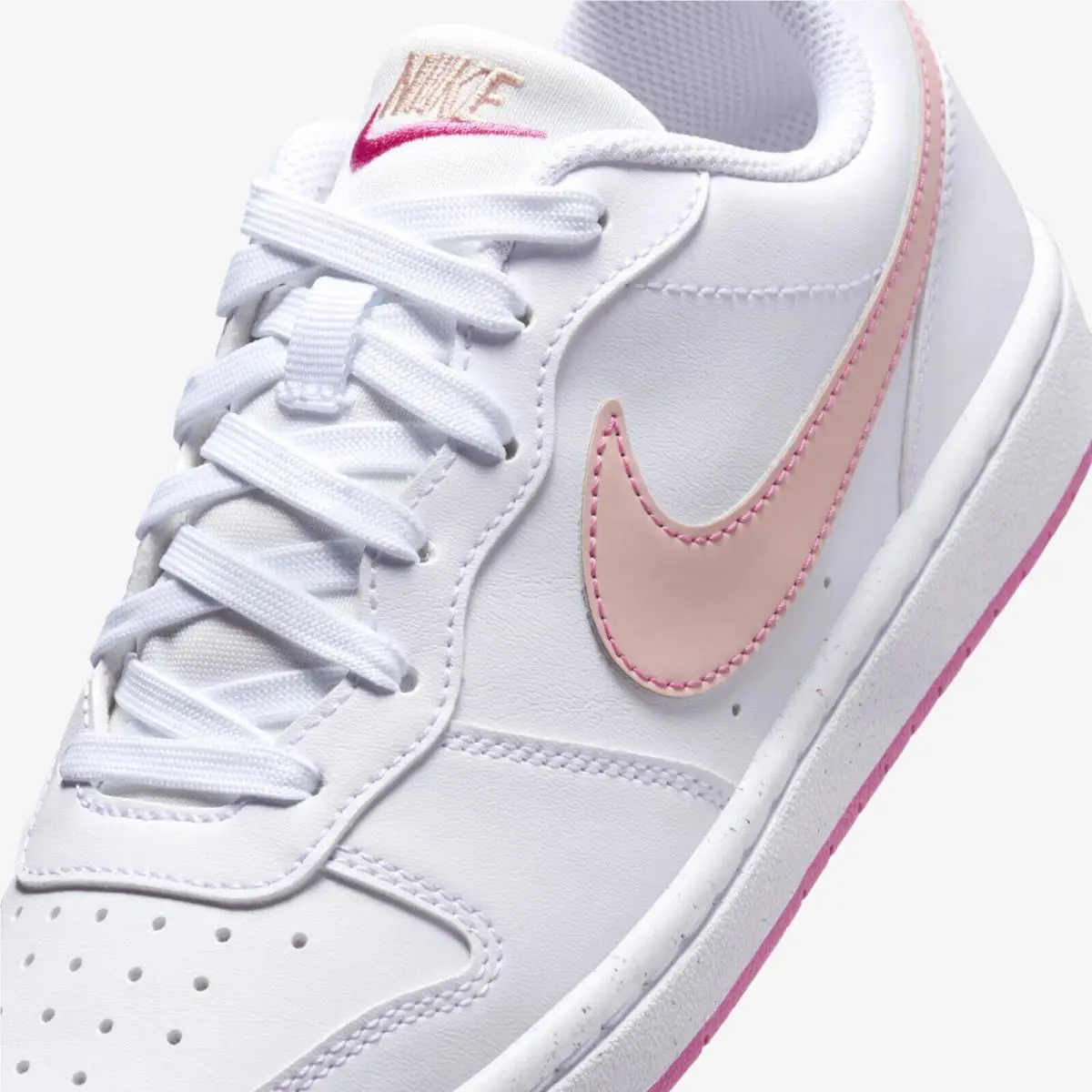 Nike shoes - Nike Court Borough - Court Borough - DV5456-111 - White/Arctic Orange- Pinksicle 13