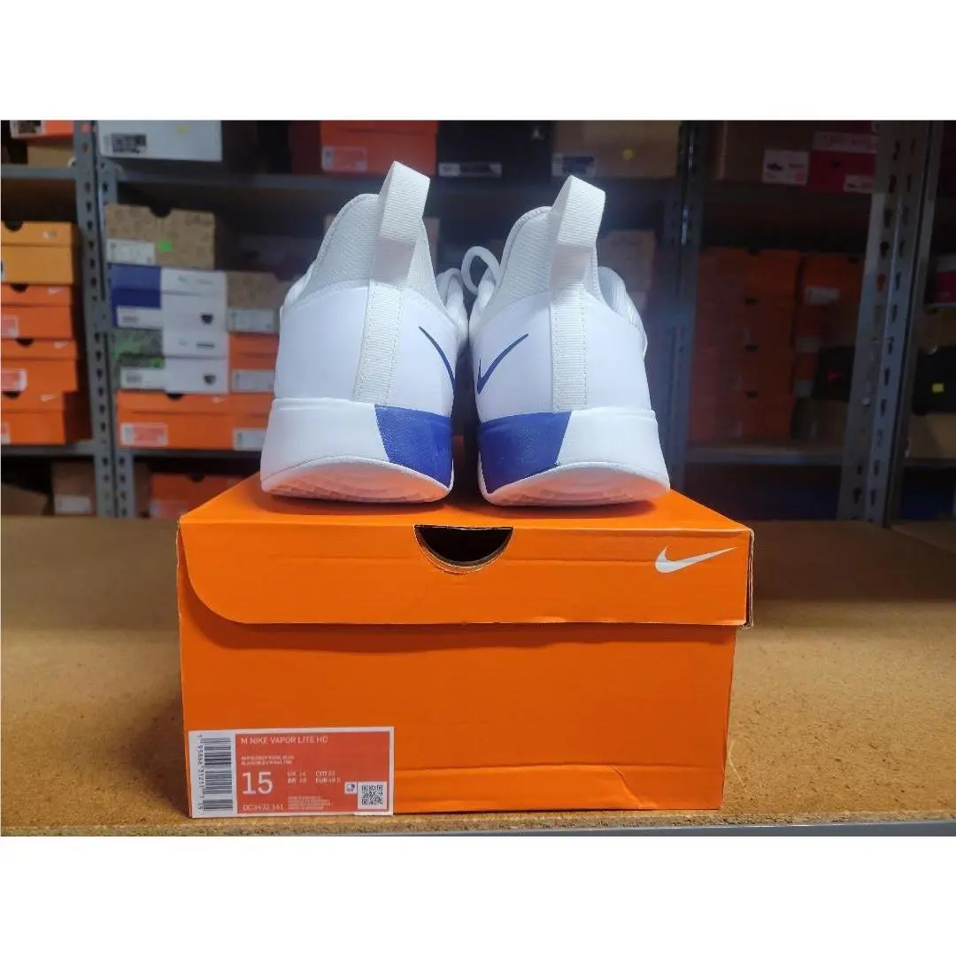 Nike shoes - Nike Vapor Lite HC - Vapor Lite - DC3432 141 - White Deep Royal Blue 3