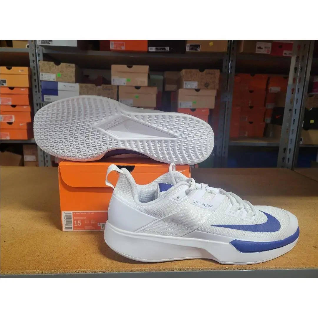 Nike shoes - Nike Vapor Lite HC - Vapor Lite - DC3432 141 - White Deep Royal Blue 5