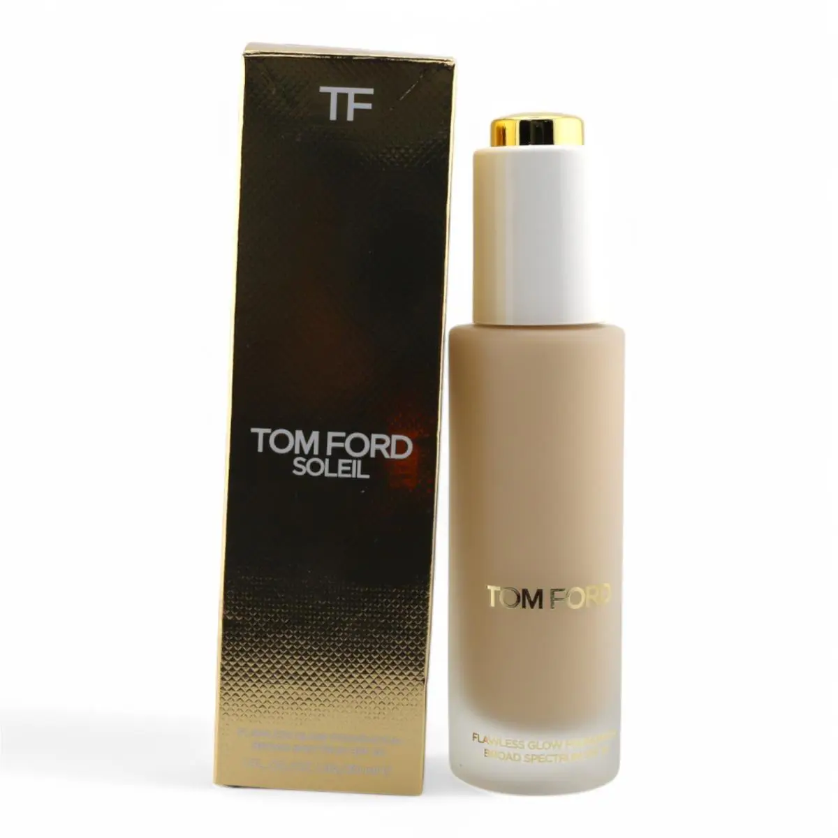 Tom Ford Soleil Flawless Glow Foundation 1.4 Bone 30ml Radiant Finish Spf 30