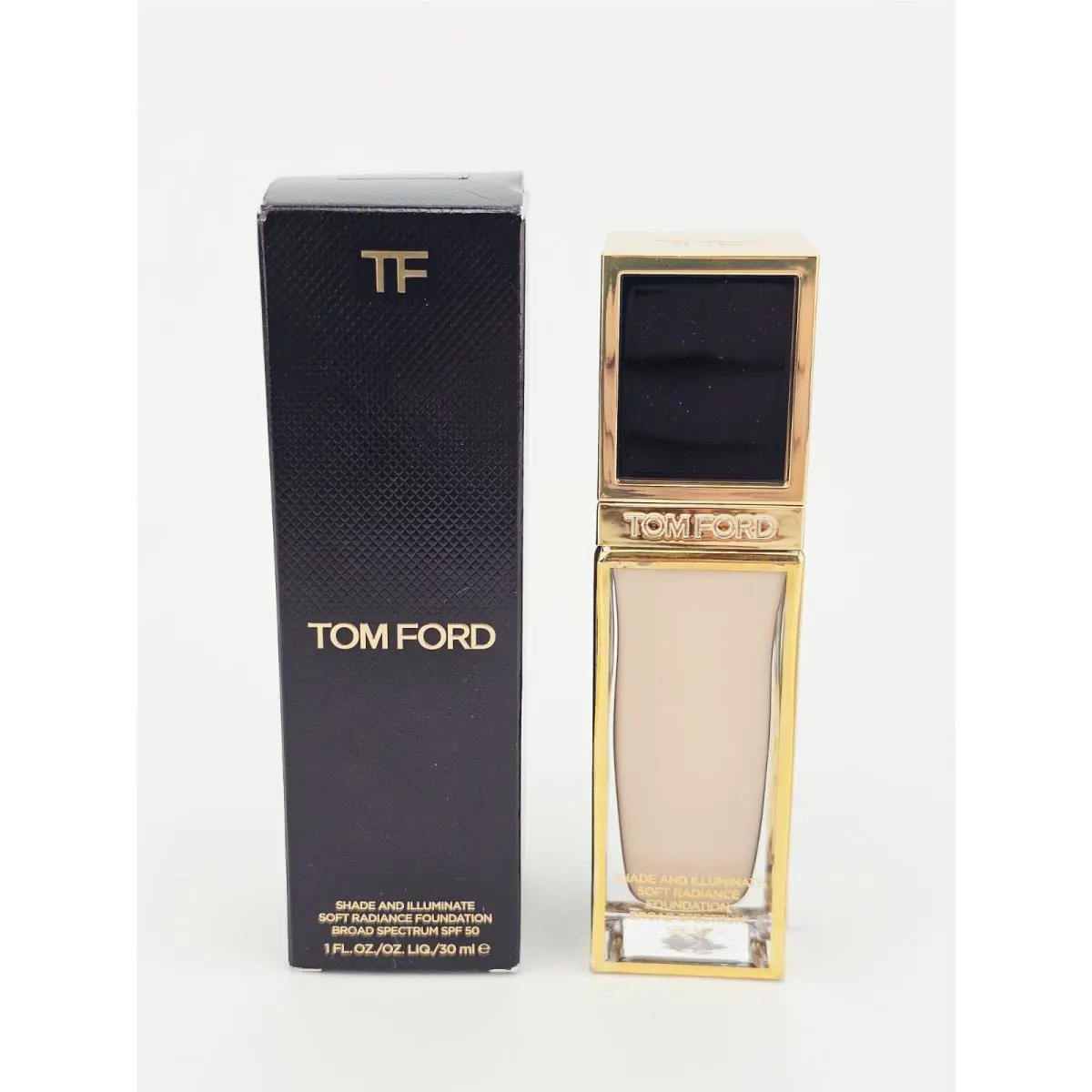 Tom Ford TF Shade Illuminate Spf 50 Soft Radiance Foundation 1.5 Cream 1 oz