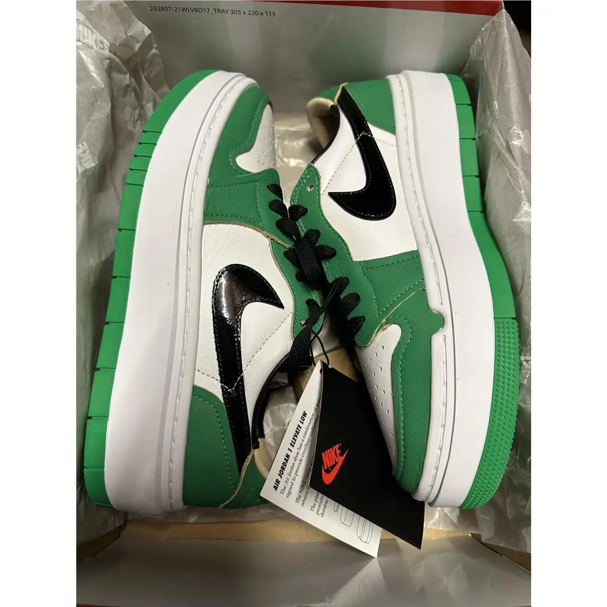 Nike shoes - Air Jordan 1 Low SE - DQ8394-301 - Green 8