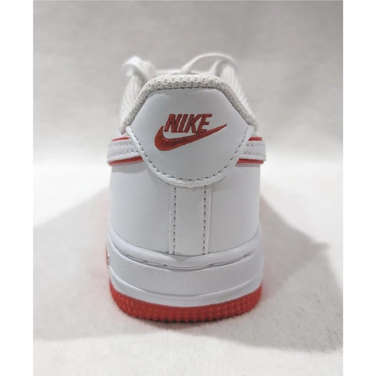 Nike shoes - Nike Force 1 Low - Force Low - FJ3484-101 FJ3484 - White/Picante Red 4