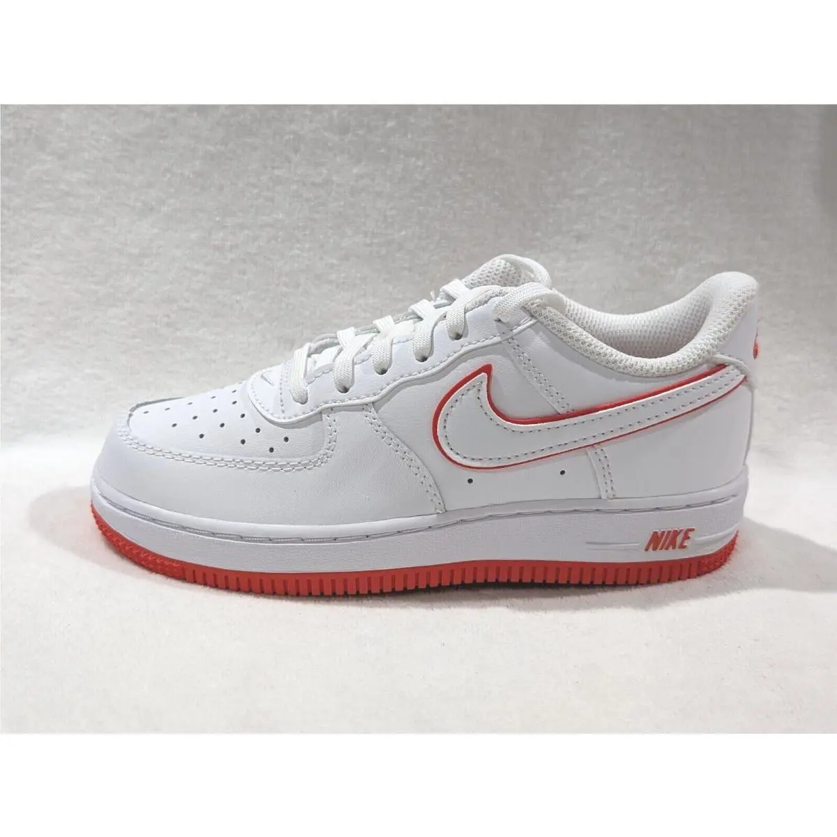 Nike shoes - Nike Force 1 Low - Force Low - FJ3484-101 FJ3484 - White/Picante Red 5