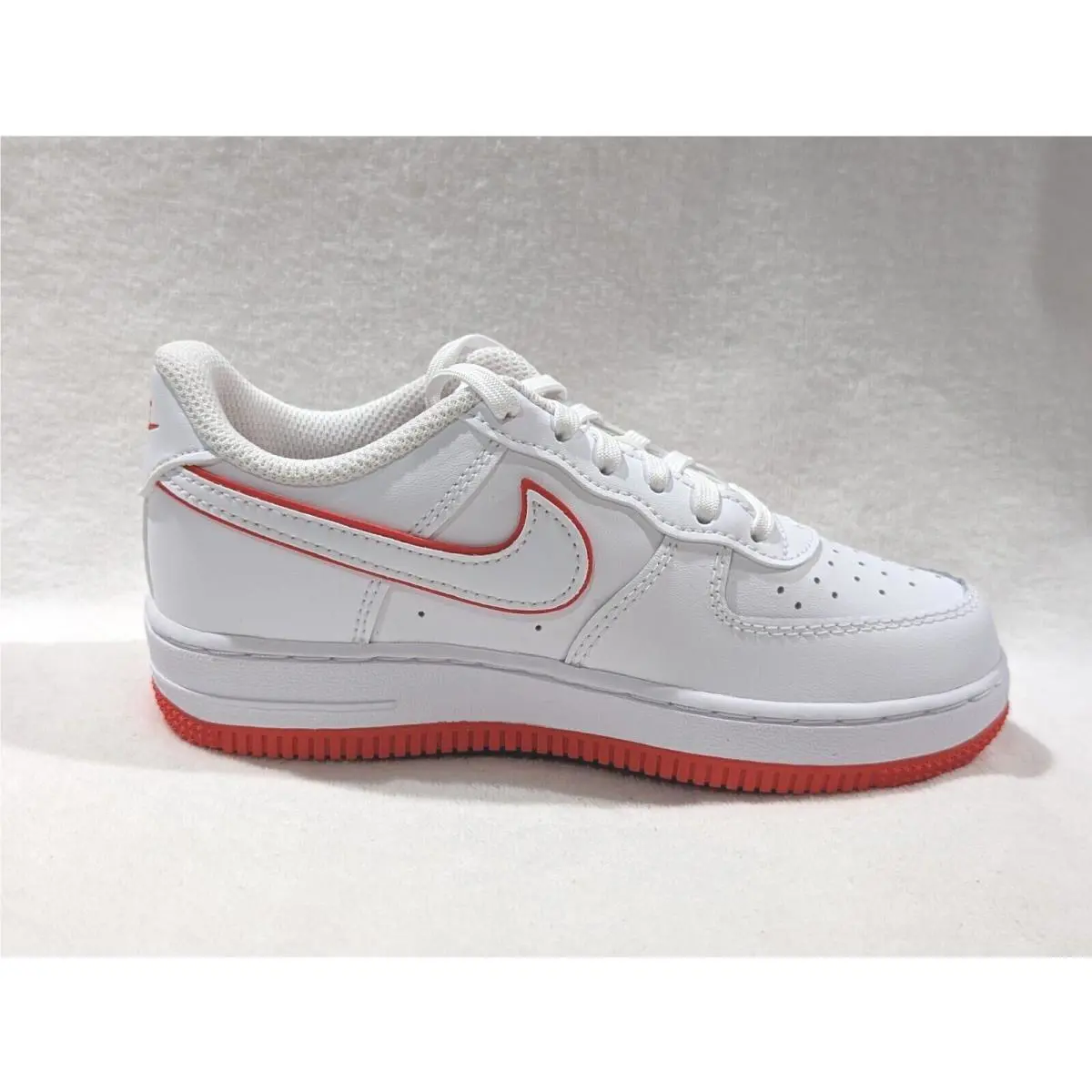 Nike shoes - Nike Force 1 Low - Force Low - FJ3484-101 FJ3484 - White/Picante Red 6