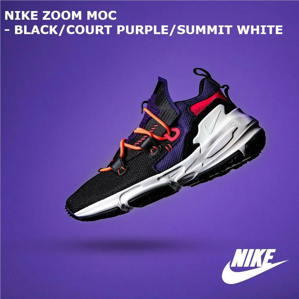 Nike shoes - Nike Zoom Moc - Zoom Moc - AT8695-003 - Black/Purple 22