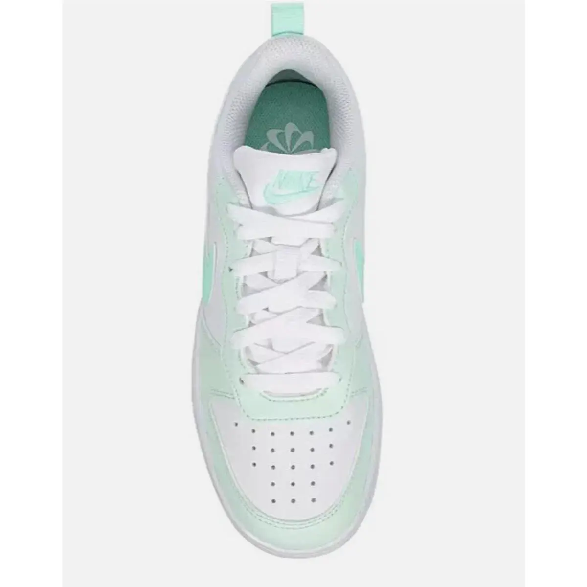 Nike shoes - Nike Court Borough - Court Borough - White/Mint Green 4