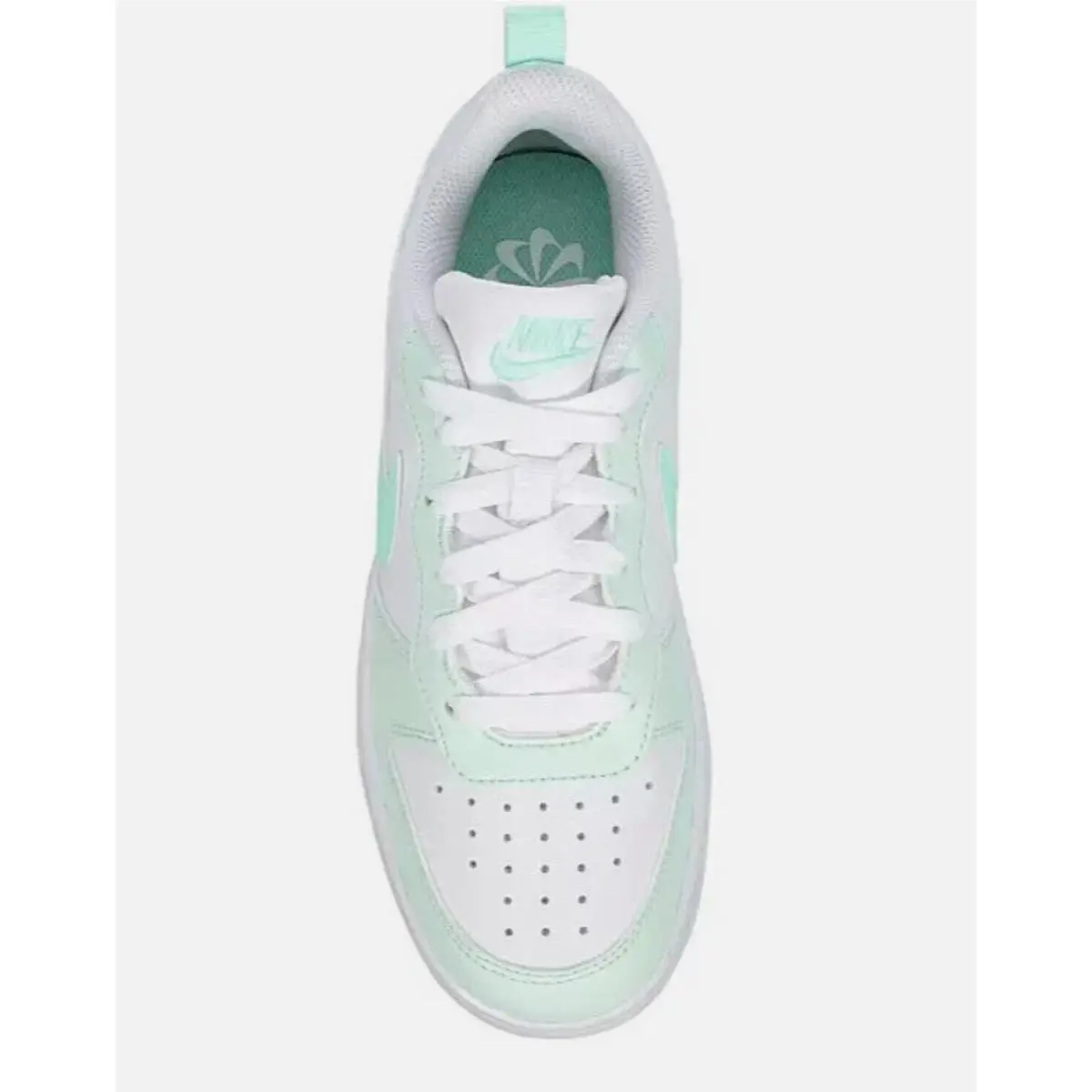 Nike shoes - Nike Court Borough - Court Borough - White/Mint Green 11