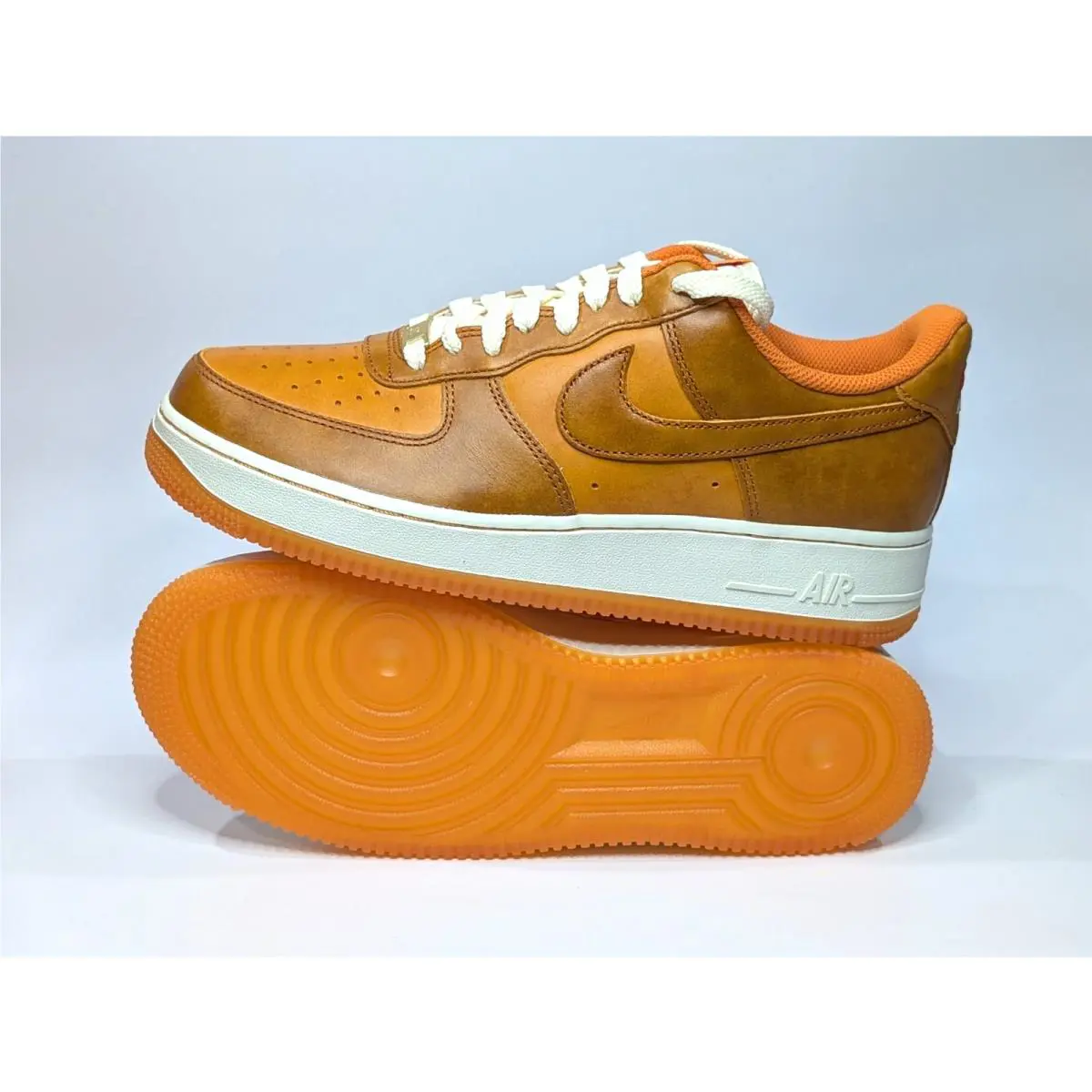 Nike shoes - Nike Air Force 1 `07 - HQ3639-720 - Sunset/Russet/Cacao Wow 1