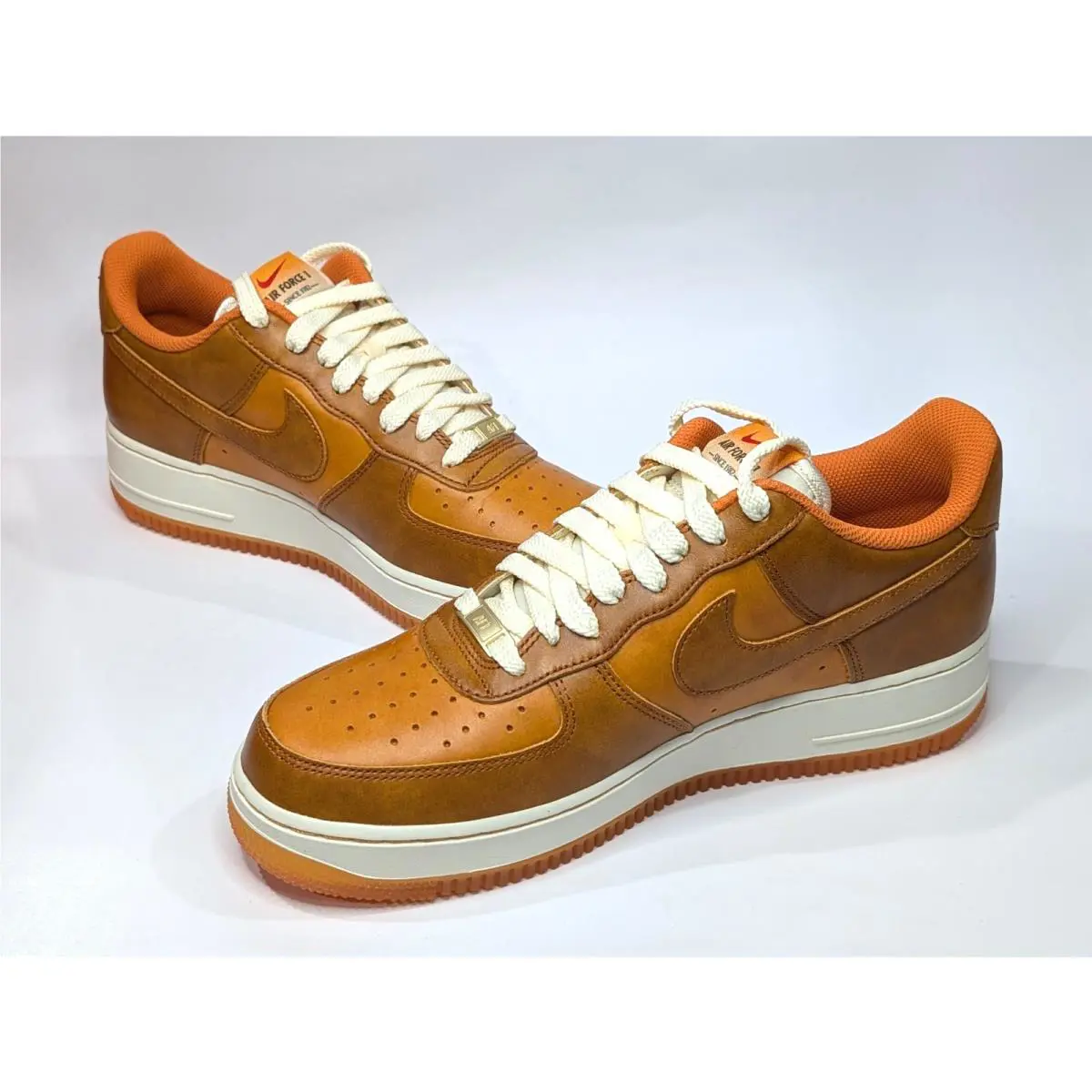 Nike shoes - Nike Air Force 1 `07 - HQ3639-720 - Sunset/Russet/Cacao Wow 8