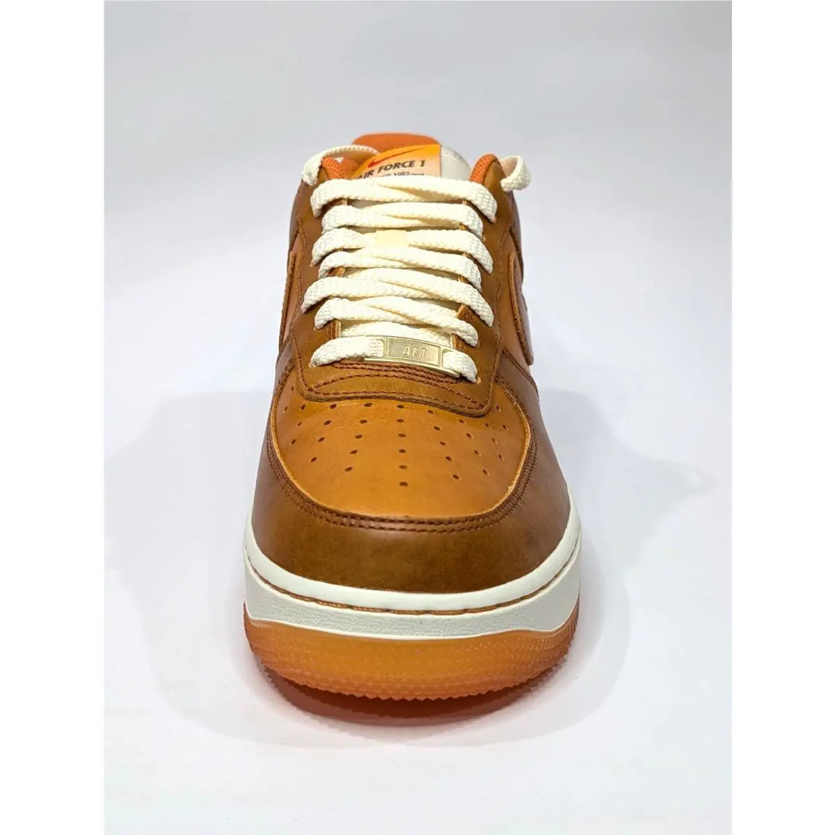 Nike shoes - Nike Air Force 1 `07 - HQ3639-720 - Sunset/Russet/Cacao Wow 11
